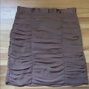Taupe skirt